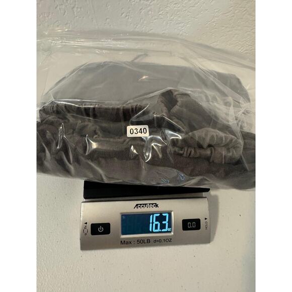 Les Tien Pants Womens Small Gray Cotton Elastic Waist Loungewear Sweatpants USA - Picture 11 of 11